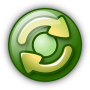 icon biz.digitalstreambroadcast.project_green(proyek tingkat satu hijau)