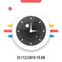 icon Timestamp Camera(Kamera Stempel Waktu Keuangan Seluler: Tambahkan DateTime)