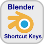 icon Blender shortcut keys (Tombol pintas Blender)