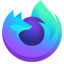 icon Firefox Nightly for Developers (Firefox Setiap Malam untuk Pengembang VPN Harian - Ledakan Bom)
