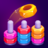 icon Nut Sort(Nuts — Game Puzzle Sortir Warna Gaya Rambut) 1.2.4