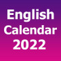 icon English Calendar 2022 (Kalender Inggris 2022)