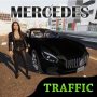 icon Mercedes Highway Traffic Racer(Pembalap Lalu Lintas Jalan Raya Mercedes)