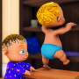 icon Twins Baby Simulator Games 3D(Kembar Game Simulator Bayi Lucu)