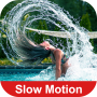 icon Video SlowMotion(Gerakan Lambat Kecepatan Video
)