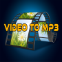 icon convert video to mp3 (mengkonversi video ke mp3)