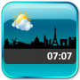 icon Metro Clock & Weather (Metro Jam )