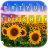 icon Sunflower Field(Bunga Matahari Jarak Jauh Latar Belakang Keyboard Bidang
) 1.0