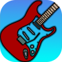 icon Electric Guitar(Gitar Listrik Nyata)