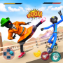 icon Stickman City Police Fighter vs Gangster(Stick Shadow Fight Game)