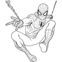 icon Draw Spider-Man(Cara menggambar Spider boy)