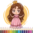 icon Princesse Coloring Game(Putri Buku mewarnai
) 1.0