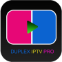 icon com.dupliksxplayiptv.iptvadvertguidelinme(Duplex Play IPTV 4k player Kotak TV Smarters 