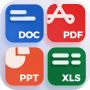 icon Documents Reader(Pembaca Dokumen: PDF, Word, Excel, Semua File Kantor
)