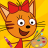 icon Tri Kota DC(Kid-E-Cats: Draw Color Games
) 1.0.8