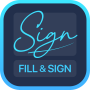 icon Fill and Sign Easy PDF Editor (Isi dan Masuk Editor PDF Mudah)