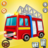 icon Fire Truck Rescue Games(Game Truk Pemadam Kebakaran Pembuat Kue Nyata - Game Truk) 3.0