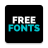icon Free Fonts(Font Gratis | Dapatkan Font Gratis
) 5.0