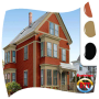 icon painting home exterior(mengecat eksterior rumah FOWL)