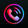 icon Call Flash Theme(Screen Theme Color Call)