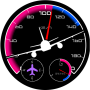 icon Dashboard Air(Dashboard Air - Speedometer)