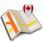 icon Map of Vancouver offline(Peta offline Vancouver)