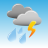 icon Thunderstormweather warnings(Thunderstorms - peringatan cuaca) 1.0.41