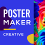 icon Poster Maker(: Pembuat Flyer)