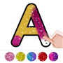icon Alphabet Coloring Book(Alphabets Coloring book)