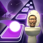 icon Tiles Hop : Skibidi toilet(Hop: Toilet Skibidi Ubin)