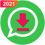 icon Status Saver(Status Saver - Unduh Simpan Status untuk WhatsApp
)