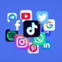 icon All Social Media(AppSolo: Semua Aplikasi Media Sosial
)