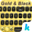icon goldandblack(Tema Keyboard Emas Hitam) 7.0