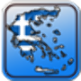 icon Map of Greece(Peta Yunani)