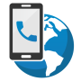 icon MobileVOIP international calls (Panggilan internasional MobileVOIP)