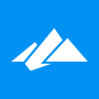 icon bergfex: hiking & tracking (bergfex: mendaki melacak)
