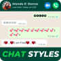 icon ChatStyle(Gaya Obrolan - Font Keyboard
)