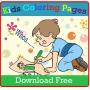 icon Coloring Pages for Kids(Halaman Mewarnai Gratis untuk Anak-anak Gratis)