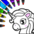 icon Unicorn Coloring(Buku Permainan Mewarnai Unicorn) 1.2.11