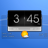 icon 3D flip clock & weather widget pack 3(3D Flip Clock Theme Pack 03) 1.5.0