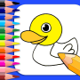 icon Coloring Game(Permainan Mewarnai Gratis Mudah Menggambar dan Buku Mewarnai
)