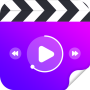 icon com.videos.players(SAX Video Player - Semua Format Mendukung Pemutar HD
)