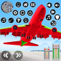 icon Airplane Flight Sim Pilot Game (Pesawat Sim Penerbangan Game Pilot)