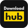 icon Download Hub(Hub Unduhan, Pengunduh Video
)