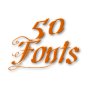 icon Free Fonts 50 Pack 11(Font Pembuat Pesan)