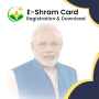 icon EShram Card(Pendaftaran Kartu E-Shram HD)