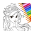icon Princess Coloring(Putri Mewarnai: Game Menggambar Game) 1.371