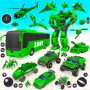 icon Army Bus Robot Car Games(Robot Bus Tentara Mengubah Permainan)