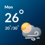 icon Weather Widget : Forecast App(Cuaca Langsung: Ramalan Radar)
