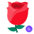 icon Valentine Red Heart Theme(Tema hati merah Valentine) 802.0.1001